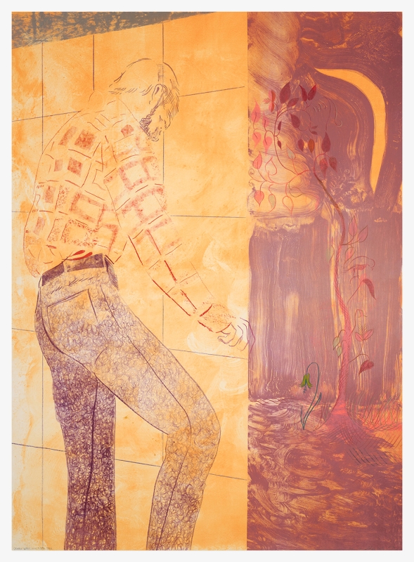 Anthony Cudahy, <i>Gridded Wall / Apocalypse Tree </i>(2025), Edition of 30 unique works