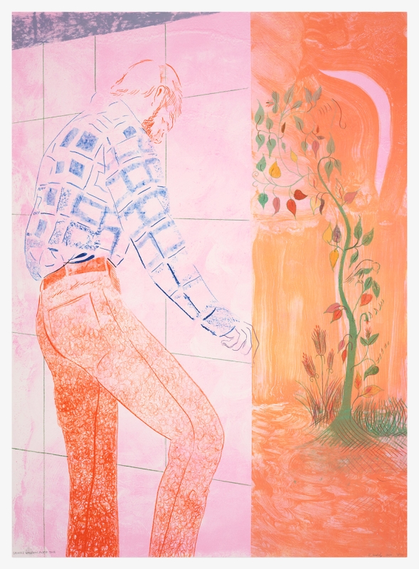 Anthony Cudahy, <i>Gridded Wall / Apocalypse Tree </i>(2025), Edition of 30 unique works