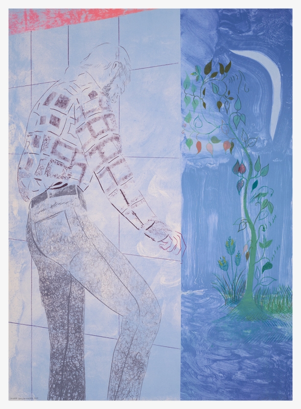 Anthony Cudahy, <i>Gridded Wall / Apocalypse Tree </i>(2025), Edition of 30 unique works