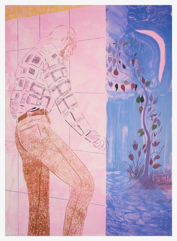 Anthony Cudahy, <i>Gridded Wall / Apocalypse Tree </i>(2025), Edition of 30 unique works