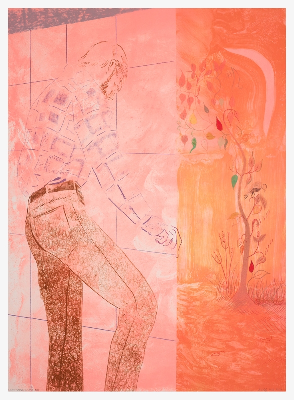 Anthony Cudahy, <i>Gridded Wall / Apocalypse Tree </i>(2025), Edition of 30 unique works