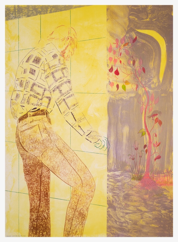 Anthony Cudahy, <i>Gridded Wall / Apocalypse Tree </i>(2025), Edition of 30 unique works