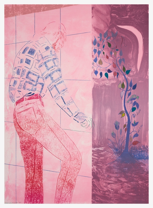 Anthony Cudahy, <i>Gridded Wall / Apocalypse Tree </i>(2025), Edition of 30 unique works