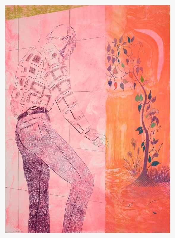 Anthony Cudahy, <i>Gridded Wall / Apocalypse Tree </i>(2025), Edition of 30 unique works