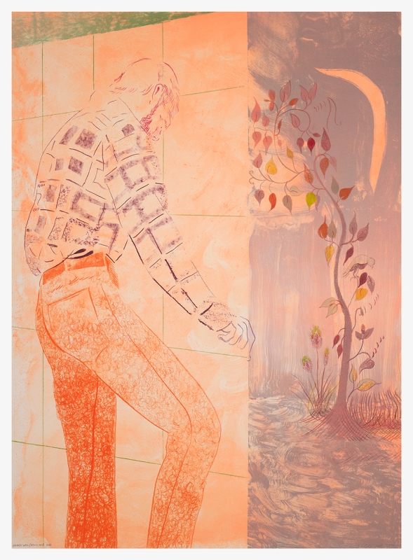 Anthony Cudahy, <i>Gridded Wall / Apocalypse Tree </i>(2025), Edition of 30 unique works