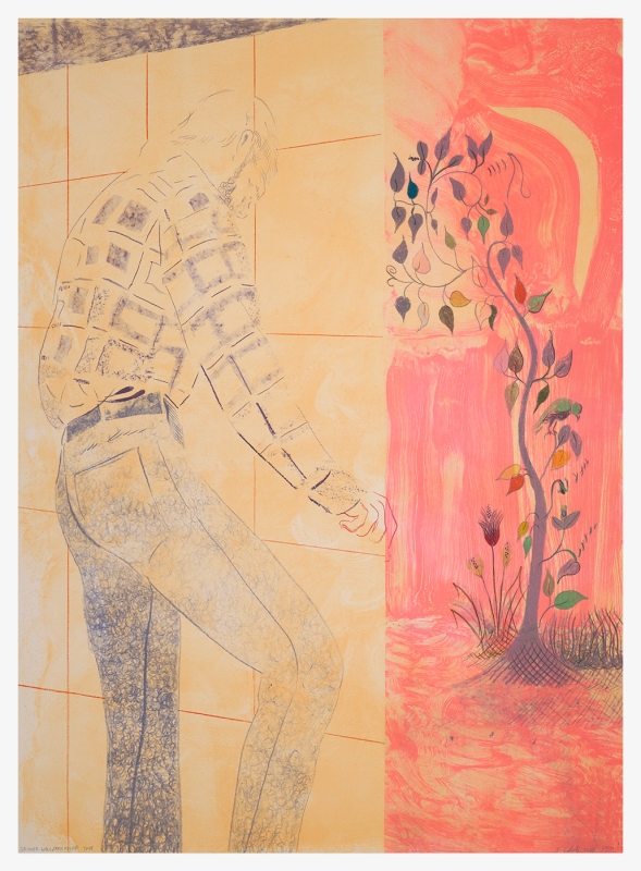 Anthony Cudahy, <i>Gridded Wall / Apocalypse Tree </i>(2025), Edition of 30 unique works