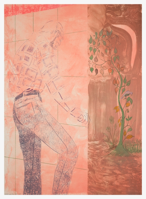 Anthony Cudahy, <i>Gridded Wall / Apocalypse Tree </i>(2025), Edition of 30 unique works