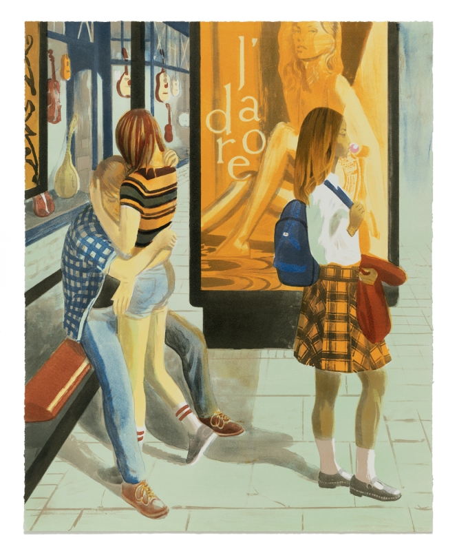 Benjamin Senior, J'Adore (2023) 11 colour lithograph. Edition of 100