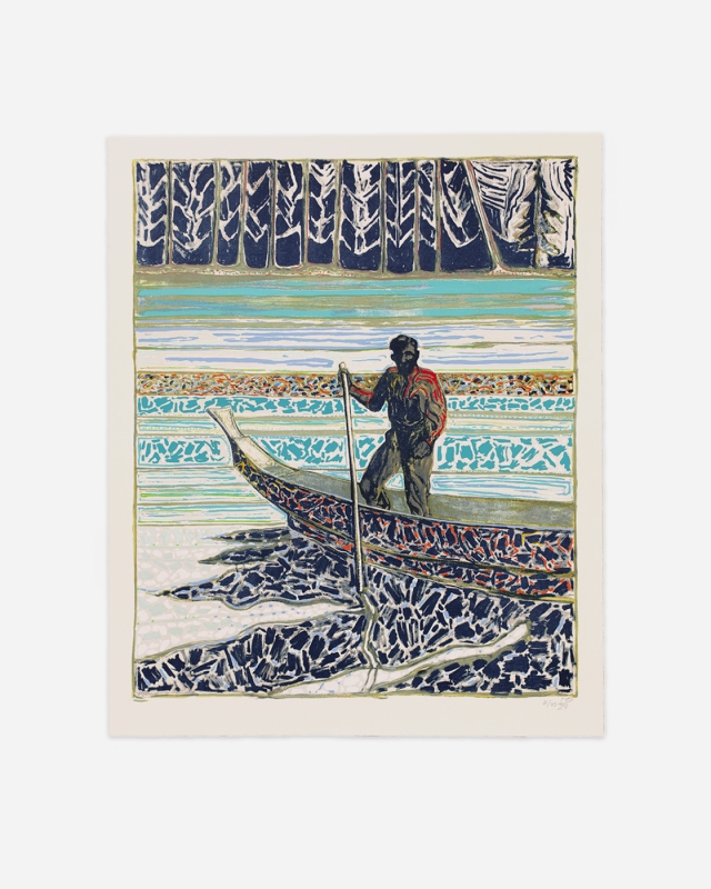 Billy Childish, sailish fisherman (2020)