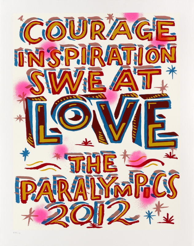 Bob & Roberta Smith limited edition print 1246U