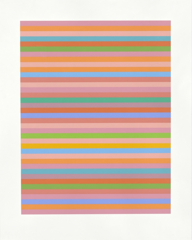 Bridget Riley limited edition print 1247U