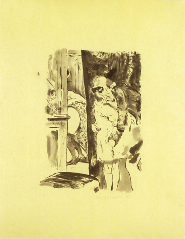 Cecily Brown, Paranoia Man in Cheap Shit Room (2005)