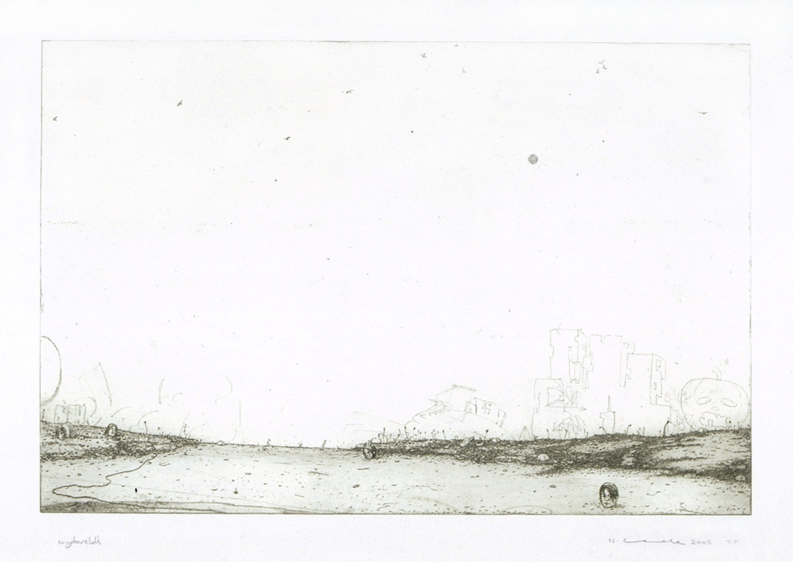 Nigel Cooke limited edition print 1127U