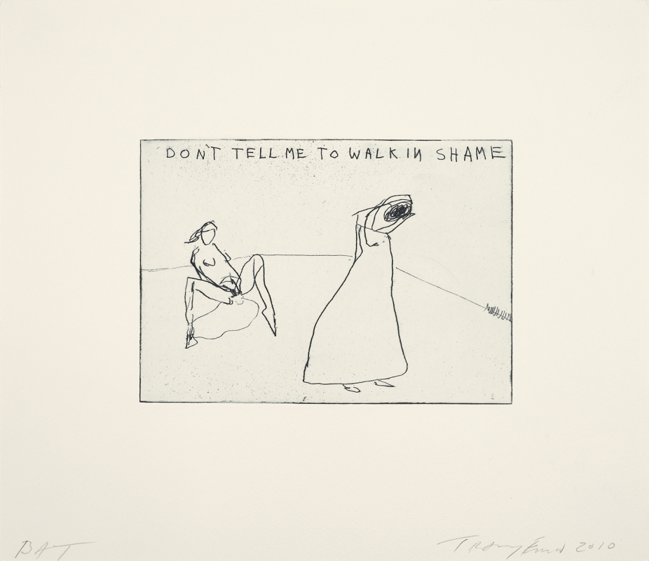 Tracey Emin limited edition print 1233U