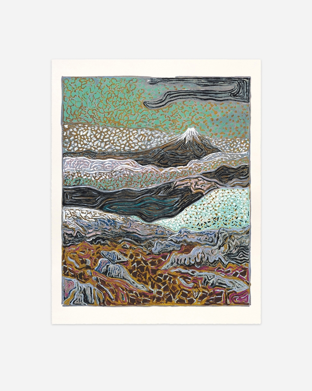Billy Childish, volcano (2022)