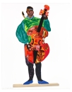 Lubaina Himid, Naming the Money: Kwesi, 2004/2021 (2021), Screenprint, Edition of 125