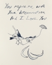 Tracey Emin limited edition print 1256U