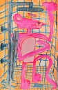Katherine Bernhardt, Shower Power (2023)