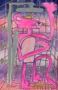 Katherine Bernhardt, Shower Power (2023)