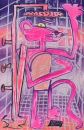 Katherine Bernhardt, Shower Power (2023)