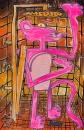 Katherine Bernhardt, Shower Power (2023)