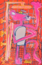 Katherine Bernhardt, Shower Power (2023)
