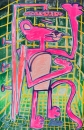 Katherine Bernhardt, Shower Power (2023)