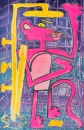 Katherine Bernhardt, Shower Power (2023)