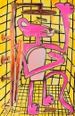 Katherine Bernhardt, Shower Power (2023)