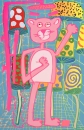 Katherine Bernhardt, <i>Big Cat</i> (2025)