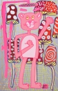 Katherine Bernhardt, <i>Big Cat</i> (2025)