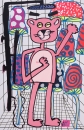 Katherine Bernhardt, <i>Big Cat</i> (2025)