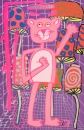 Katherine Bernhardt, <i>Big Cat</i> (2025)