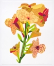 Jonas Wood, Yellow Flower (2022), Screenprint, Edition of 100