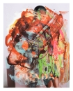 Mandy El-Sayegh, Figure 1.80 (2023) 26 colour screenprint and archival pigment print with gold foil. Edition of 75