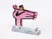 Katherine Bernhardt's hand-painted side of collaborative sculptural multiple.