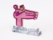 Katherine Bernhardt's hand-painted side of collaborative sculptural multiple.