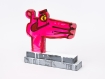 Katherine Bernhardt's hand-painted side of collaborative sculptural multiple.