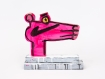 Katherine Bernhardt's hand-painted side of collaborative sculptural multiple.