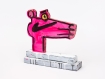 Katherine Bernhardt's hand-painted side of collaborative sculptural multiple.