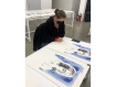 Tracey signs ‘These Feelings Were True’, Counter Studio, Margate, 2020