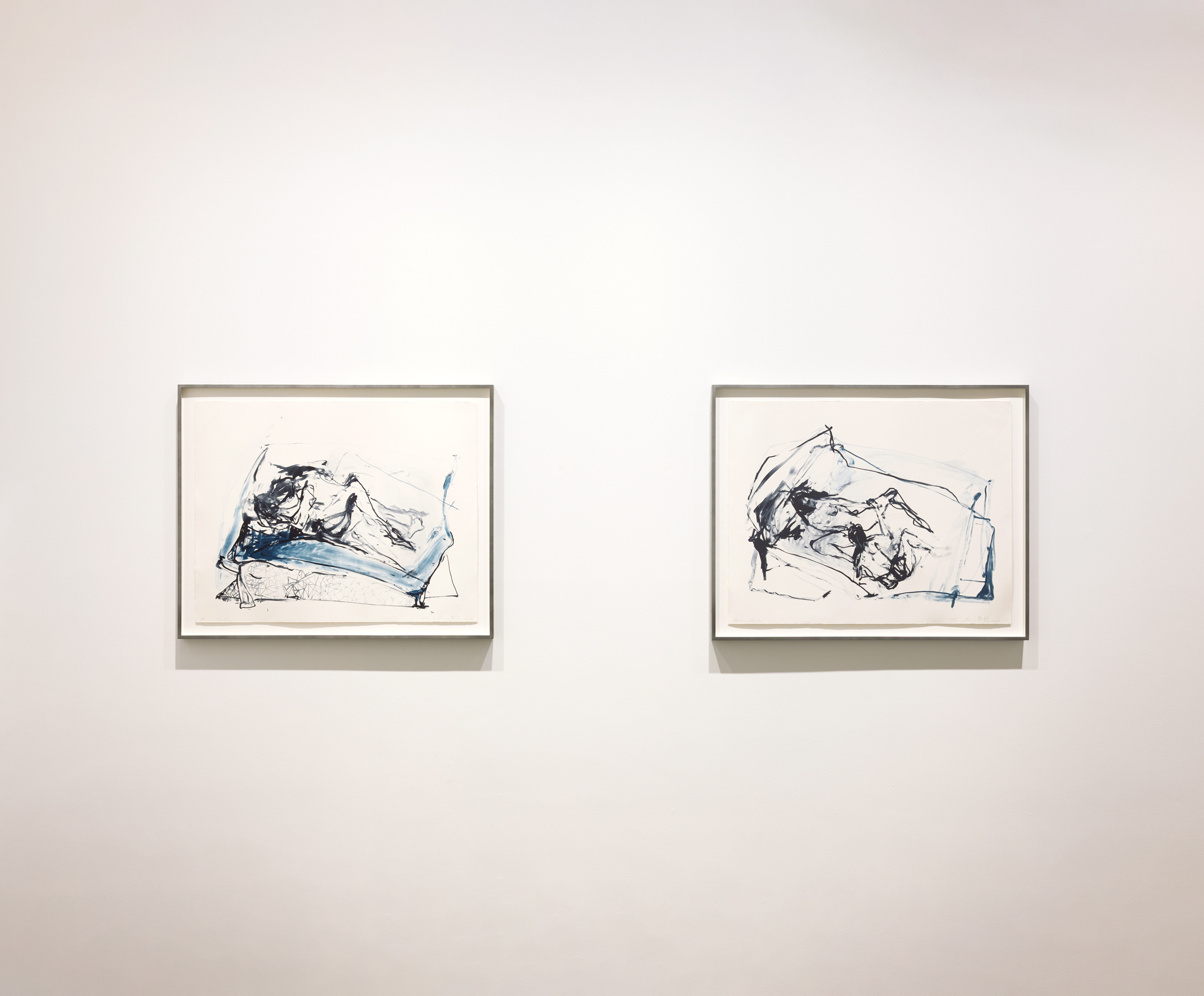 <i>I Need Tomorrow </i> (2026) new series of six prints, installation view.