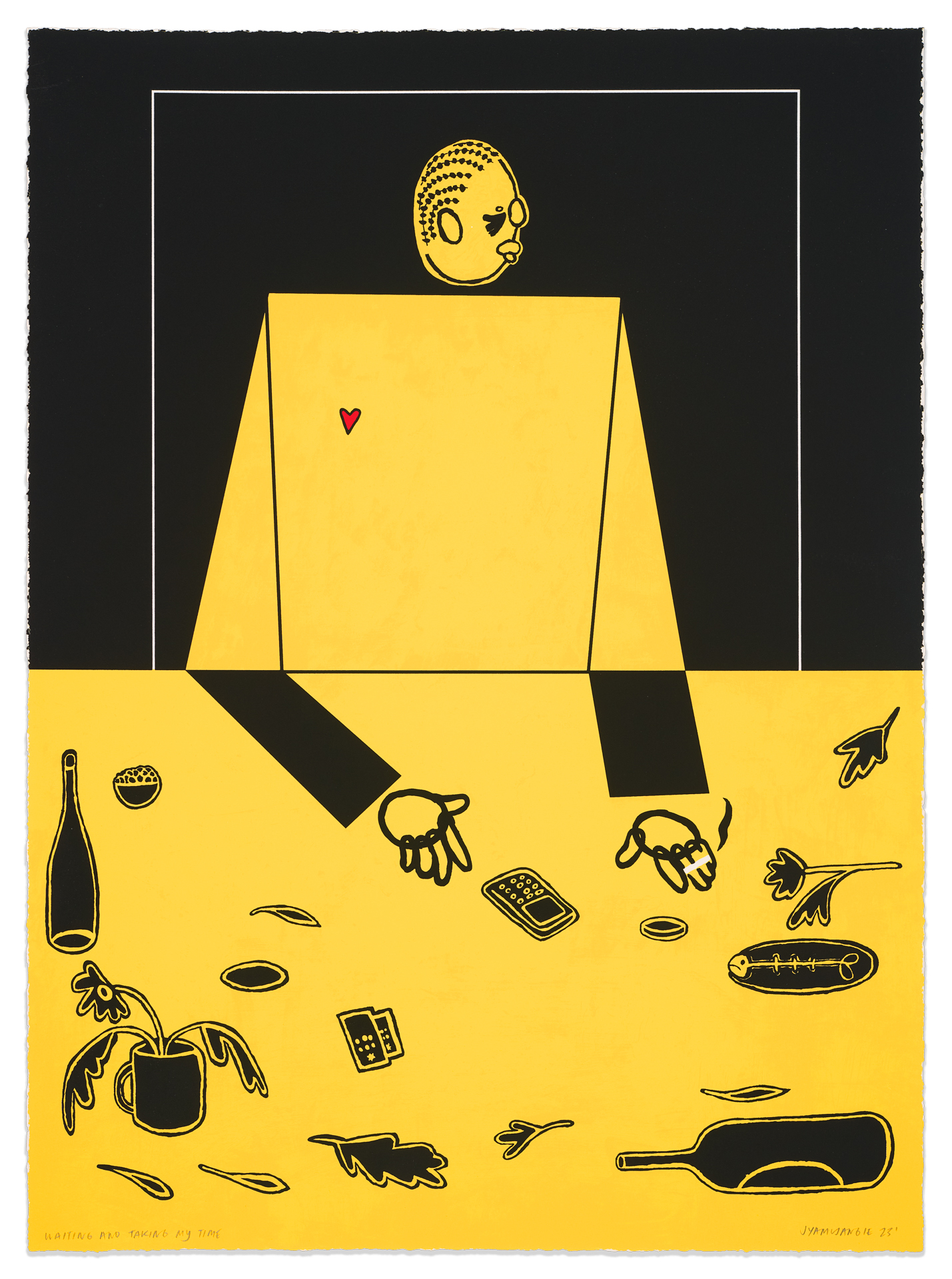 Joy Yamusangie, <i>Waiting and Taking My Time </i>(2025)