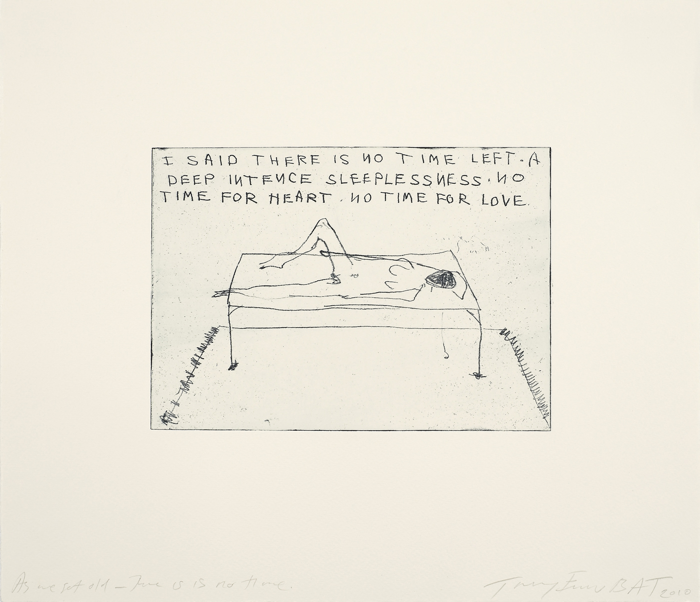 Tracey Emin limited edition print 1226U