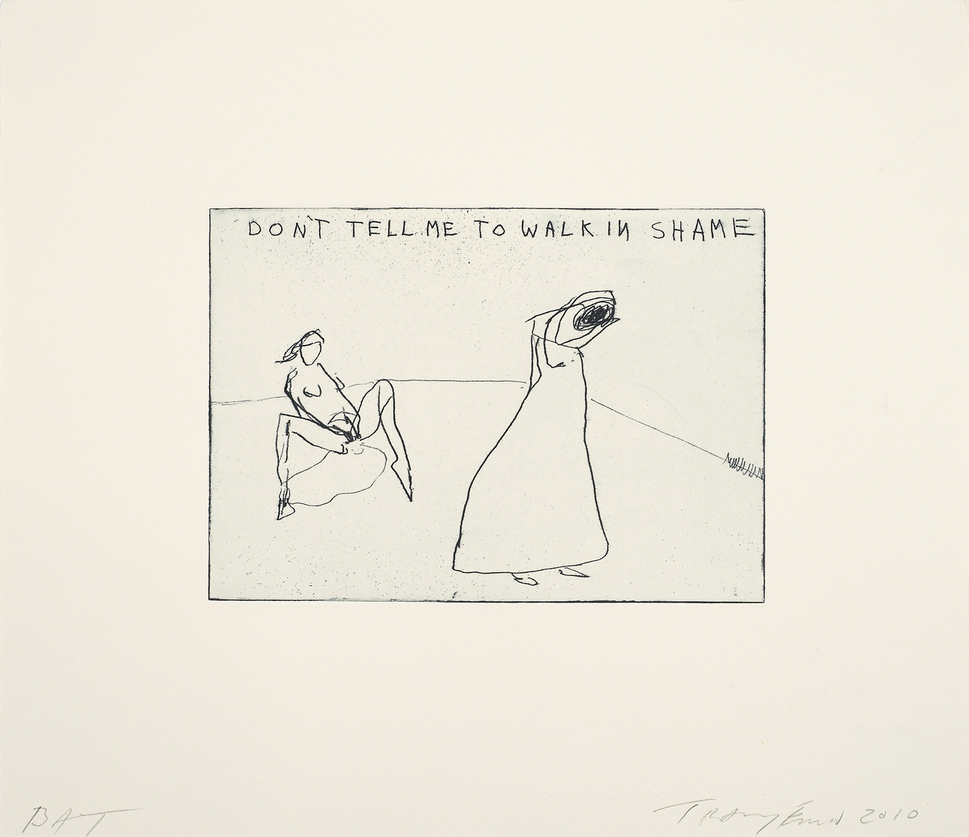 Tracey Emin limited edition print 1233U