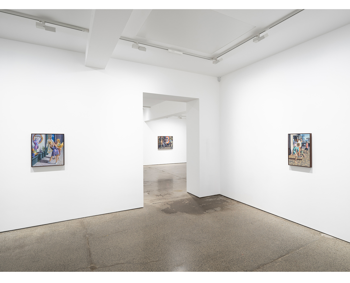 Benjamin Senior's major solo exhibition 'Minor Streets' at Carl Freedman Gallery