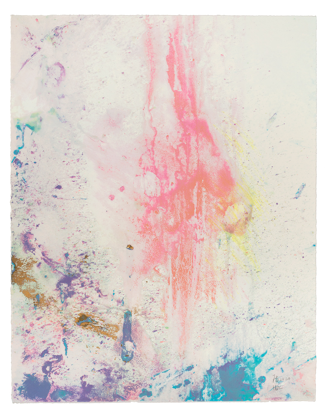 Frank Bowling, As If Eleven (2020), Screenprint, Edition of 100