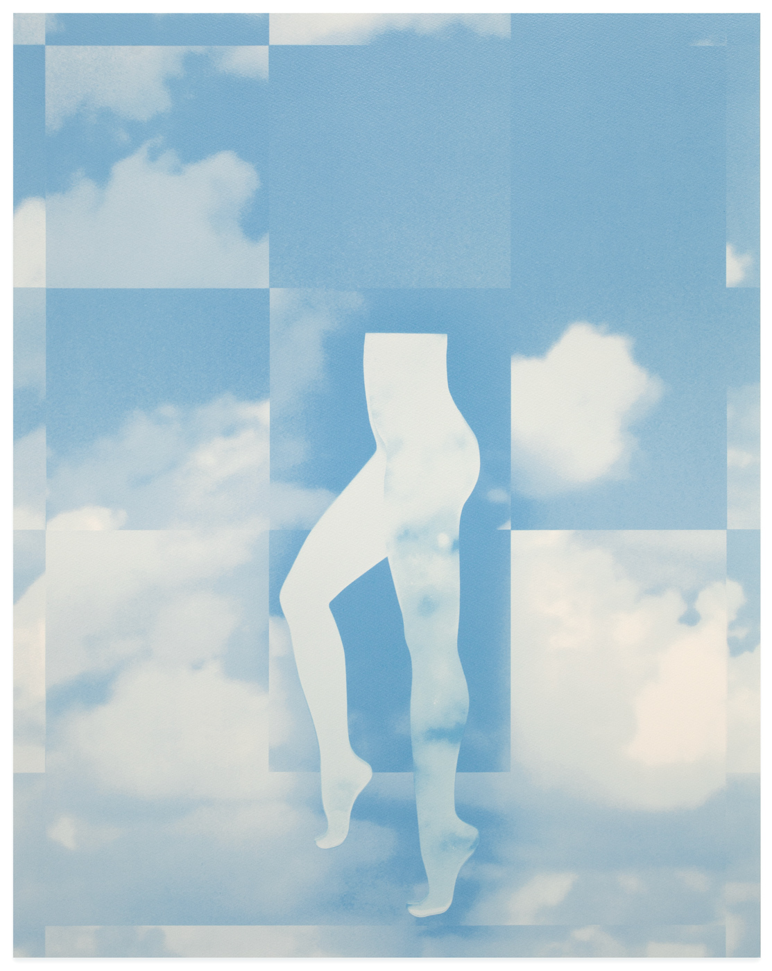 Cloudy Legs with Scrambled Sky (2022)