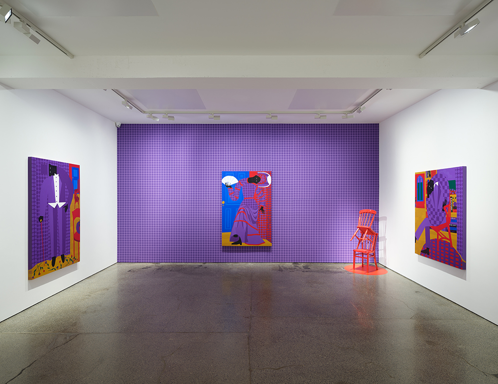 Exhibition image of I, Too at Carl Freedman Gallery (2022)