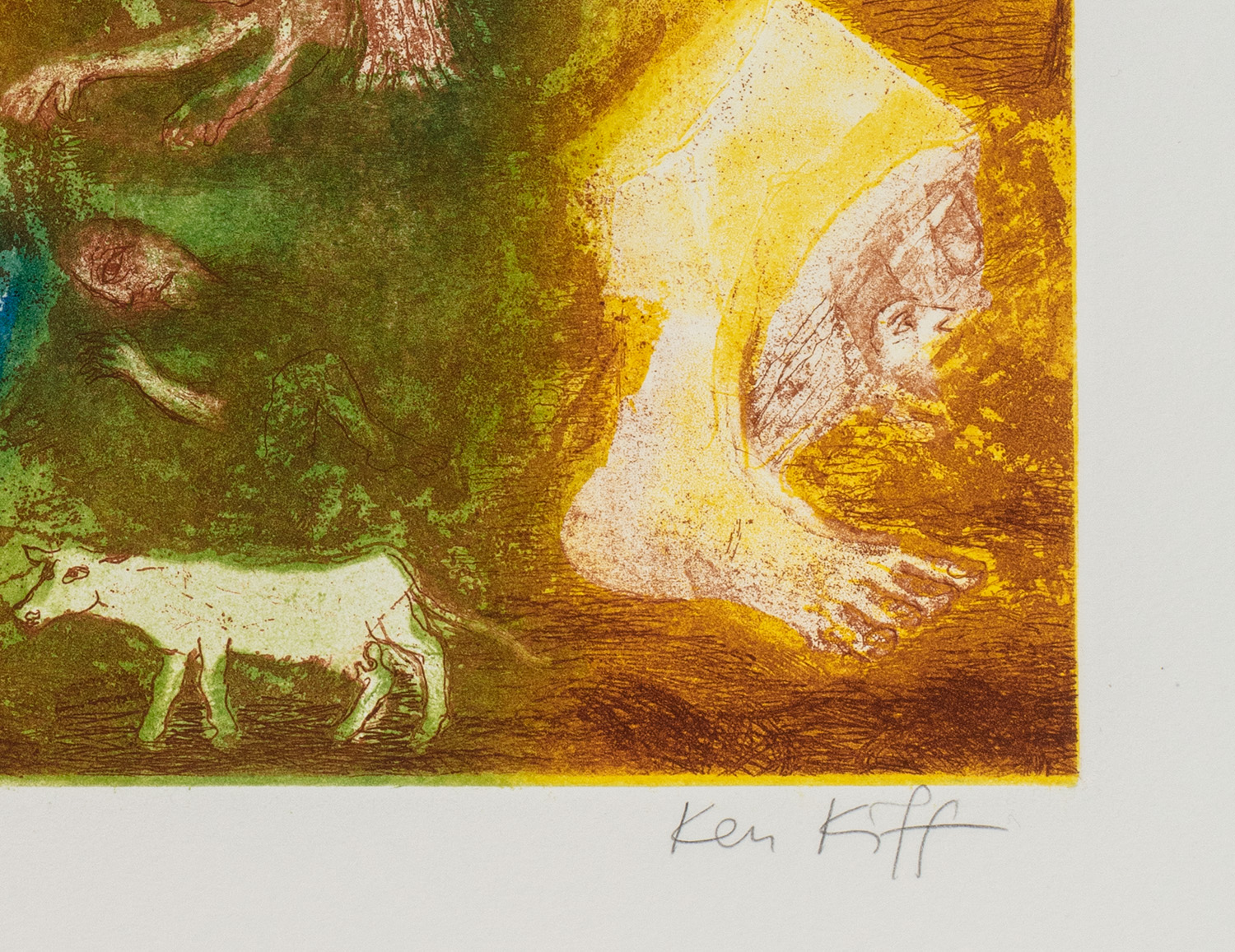 Ken Kiff, The Hill (1981)
Signed by the artist